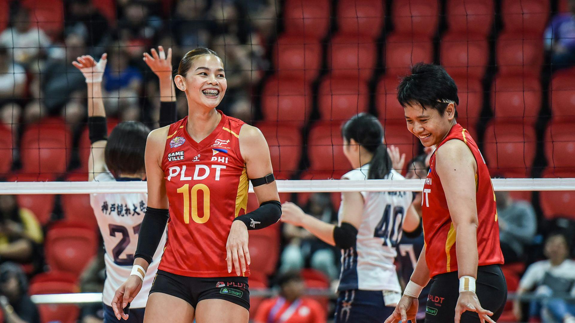 Majoy Baron, PLDT go for 12th straight win vs ZUS Coffee in PVL Invitational